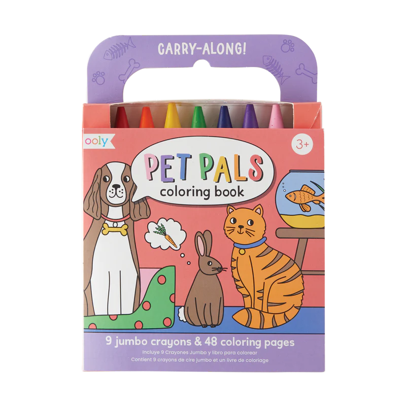 Carry Along: Crayon & Coloring Book Kit