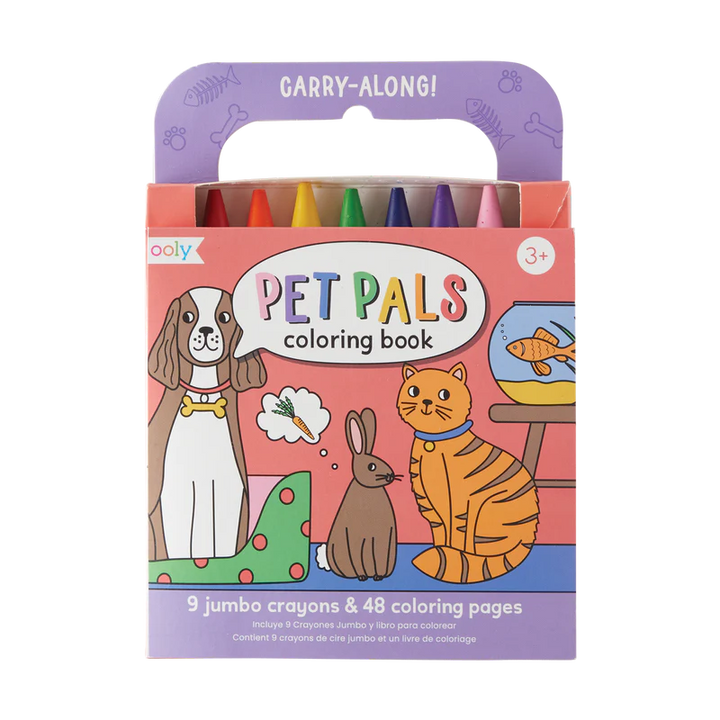 Carry Along: Crayon & Coloring Book Kit