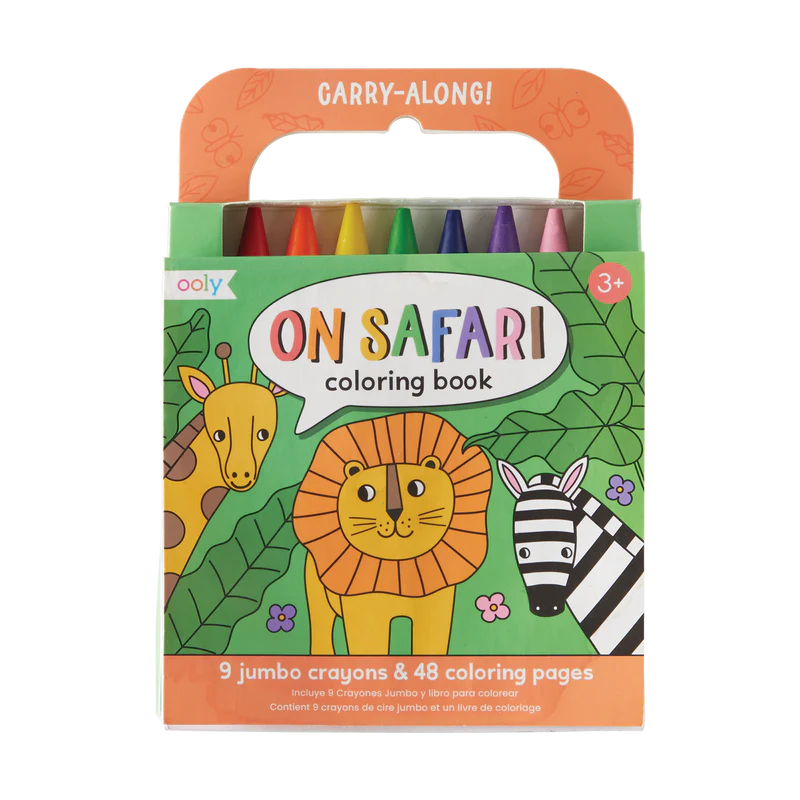 Carry Along: Crayon & Coloring Book Kit