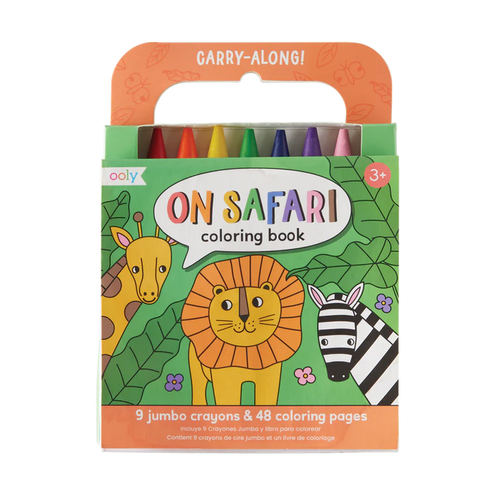 Carry Along: Crayon & Coloring Book Kit