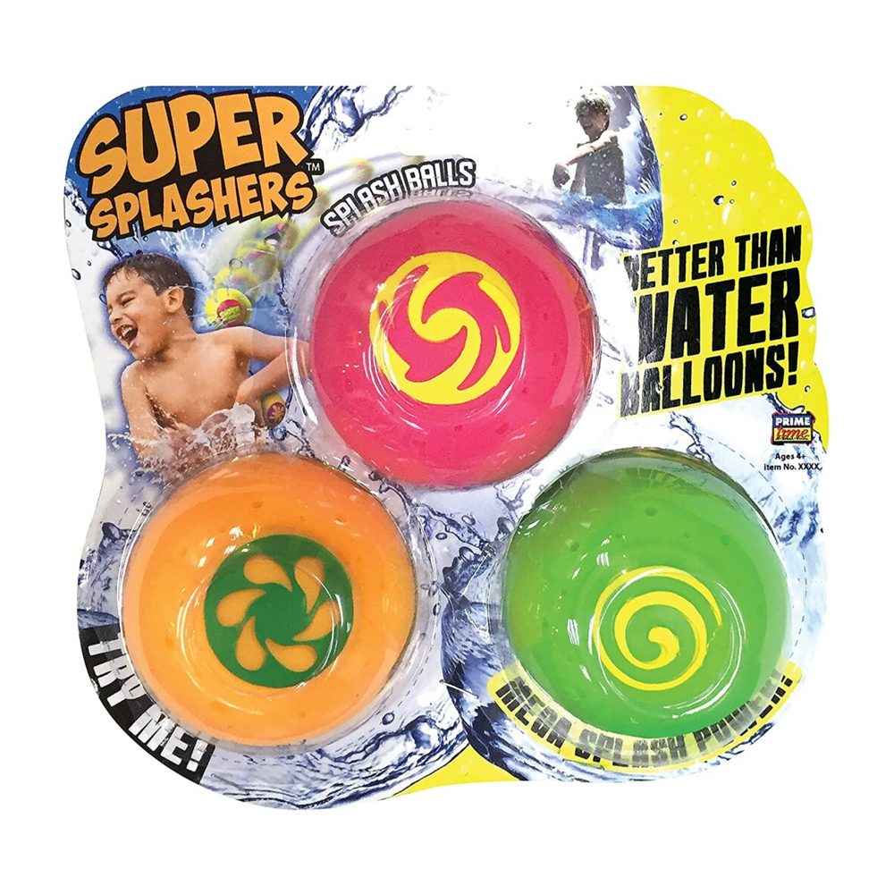 Super Splashers Water Balls 3 Pack Set